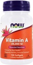 Teraz żywność - Witamina A 25000 j.m. - 100 Softgels