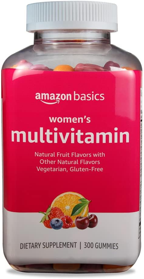 Basics Women 's Multivitamin, 300 Gummies (150 Servings) (wcześniej Solimon)