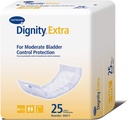 Dignity Extra Incontinence Liner dla mężczyzn i kobiet - Bladder Leak Pads, umiarkowany Absorbencja - jeden rozmiar pasuje większość, 4 w x 12 w, 25 Hrabia, 1 Pack