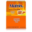 Motrin IB - Ibuprofen Tablets, dwie tabletki na opakowanie, 50 opakowań razem, jedno pudełko