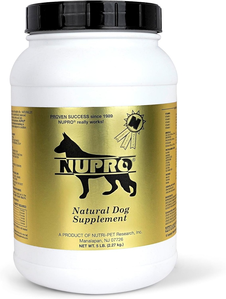 Nupro 's Dog Supplement, 5- Funt. Pakowane przez Iliosa