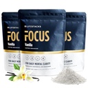 Vanilla MCT Oil 3- Pack - Boost Energy & Clarity - MCT Powder + Nootropics + Adaptogens for an Elevated Coffee Experience - Keto, Vegan, 0 Sugar - with Tauryne, L- Tyrosine, Rhodiola & More