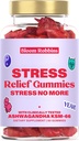 Ashwagandha Gummies - Stress Relief Gummies z Ashwagandha KSM- 66 & Lemon Balm Extract - Stress Gummies & Calm Gummies z KSM- 66 - Vegan Relaxation Ashwaganda Gummies (60count)