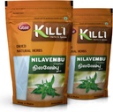 KILLI Nilavembu Xi124; Chirata Xi124; Kirayata Xi124; Andrographis paniculata Xi124; Kalmegh Crushed, 100g (opakowanie po 2)