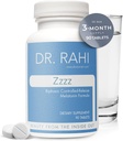 Dr Rahi Melatonin 5 mg z dodatkiem wapnia i B6 Sleep Supplement Supplement, Made in USA, Melatonin 5 mg Tablets for Deep Sleep, Calm Sleep, Relaxing Sleep, Natural Sleep Assistance for Dorothy, Zzzz - Melatonin