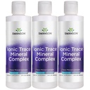 Swanson Concentrace Trace Mineral Drops 8oz- Kompletny kompleks mineralny dla energii, Nawodnienie, i równowagi elektrolitowej ponad 72 Wysoka absorpcja jonicznych minerałów takich jak magnez, Potas, Wapń (3 Pack)