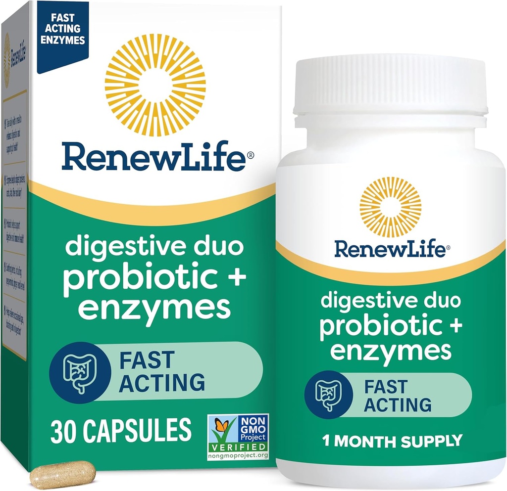 Renew Life Women 's Probiotic Kapsułki, Wspiera Vaginal, Urynary, Digestive and Immune Health, L. Rhamnosus GG, Dairy, Soy i gluten- free, 25 Miliard CFU, 50 Hrabia
