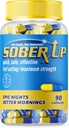 SOBER UP Maksymalna siła Remedy & Szybkie działanie Relief • Party Smart Pills • Zawsze pić suplement witaminy w / DHM + Glutation + Chlorella + L- Theanine (USA)