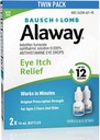 Alaway Antihistamine, Eye Itch Relief Drops, Twin Pack, 0,34 fl oz Każdy