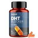 Blocker DHT dla mężczyzn z piłą Palmetto & Biotin, Formuła wzrostu włosów w kapsułkach wypełnionych płynem, suplementy do włosów, Witaminy Regroth włosów, Proprietary mieszanek ziołowych - 90 Kapsułki (1 butelka)