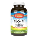 Carlson - M- S- M Sulfur, 1000 mg - Superior Biodostępność, Wspólna funkcja, Połączona Tkanka Wsparcie & Zdrowa Skóra, 300 Kapsułki wegetariańskie