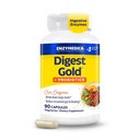 Enzymedica Digest Gold + Probiotyka, 2- in-1 Formuła dla Gut Health, Enzymy trawienne & 1 Miliard Aktywne Kultury Probiotyczne, 90 Licznik (FFP)