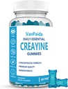 Gummie kreatynowe Monhydrat, Jedwabny Kreator do żucia, Boost mięśni, Energy Boost, Pre- Workout Supplement, Wzmocnione Bursty, Wegan, Wsparcie wzrostu mięśni, Odzysk & Wydajność, Gluten Free