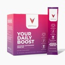 VERTICAL Nitric Oxide Powder Sticks - Suplement dla Enhanced Energy, Focus, and Daily Wellness - L- Arginina, CoQ10, Kwas lipoinowy alfa, 30 Pojedynczy Serving Sticks
