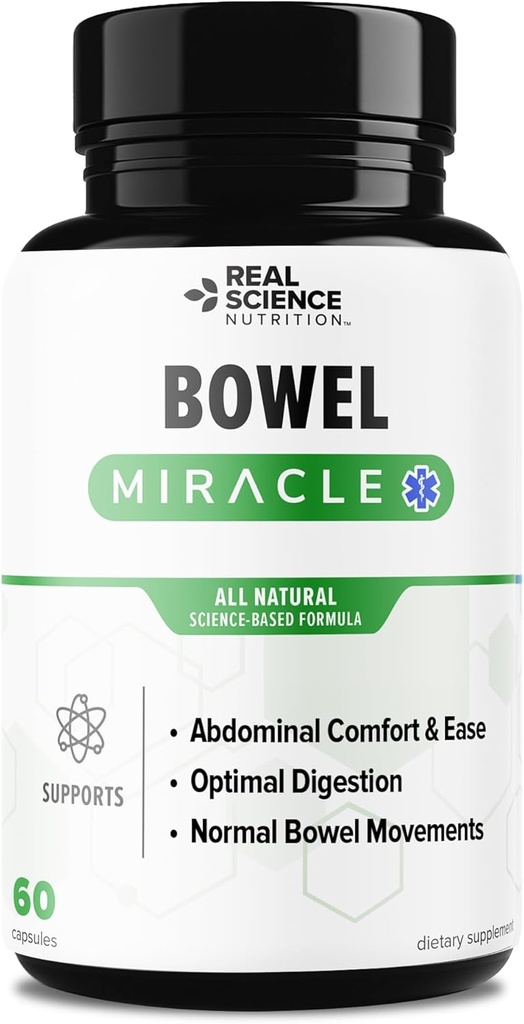 Oferta Miracle jelita: Naturalne rozwiązanie dla Gut Health, Abdominal Discomfort, Dolna formuła jelita, Pomoc IBS i przewlekły wzdęcia