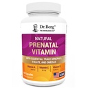 Dr Berg Naturalne witaminy prenatalne dla kobiet (ciąża i pielęgniarstwo) - Witaminy prenatalne z folianem, Witaminy, Minerały, Omegas, & 11 Potężne Superfoods - Kobiety Prenatalne Multiwitamina - 60 Kapsułki