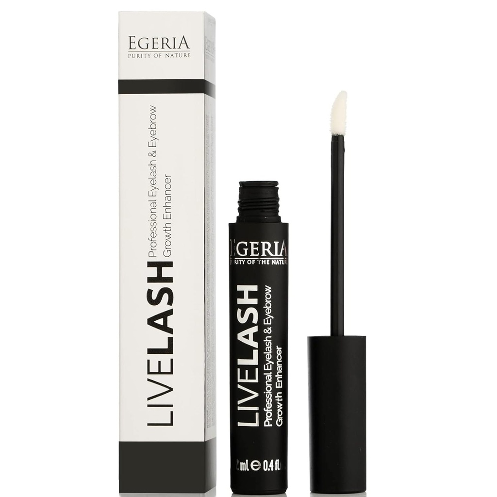 Premia Eyelash Growth Serum i Eyebrow Enhancer przez Egeria, Lash zwiększenie Serum dla dłuższe, Fuller grubsze rzęsy i brwi (1 PCS)