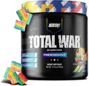 REDCON1 Total War pre Workout, Rainbow Candy - Beta Alanine + Citruline Malate Keto Friendly Preatching dla mężczyzn i kobiet z 320mg kofeiny - Szybkie aktorstwo (30 Służenie)