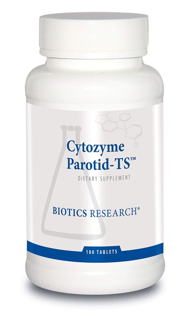 Badania nad biotykami Cytozyme Paratyd TS Koncentrat paratydowy, Zdrowie trawienne, Wspomaga Funkcjonowanie Gland paratydowy, Fosters Enzyme Production, Support, Catalase, Siła Przeciwutleniacza Aktywność 180 Tabletki