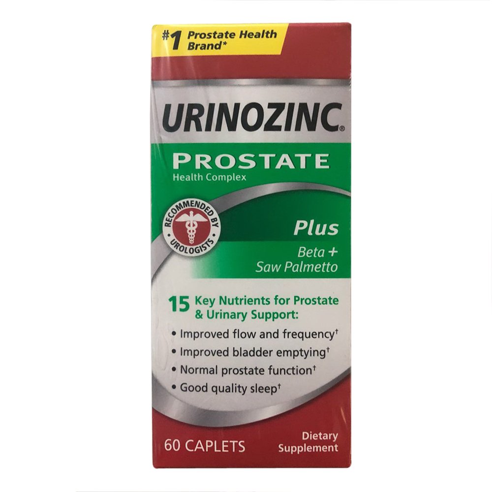 URINOZINC PROSTAT Health Complex Plus Beta + Saw Palmetto 60 CAPLETS
