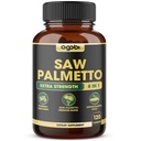 8in1 Saw Palmetto Prostate Supplement Supplement z Ashwagandha, Turmeric, Ginger, Nettle Leaf, Holy Basil & More - 120 Kapsułek Vegan na 2 miesiące