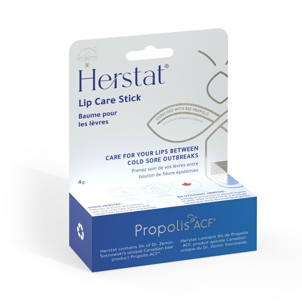 Herstat Daily Lip Balm is 124; Use Between Cold Sore Outbreaks