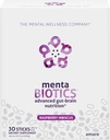 MentaBiotics ® Advance Gut Mózg Żywienie Prebiotyczne, Probiotyczne, i fitobiotyki, Malina Hibiscus, 30 Służenia