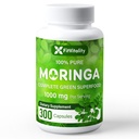 Moringa kapsułki 124; 300 kapsułki kapsułki 124; Moringa Oleifera 124; 10,000mg kapsułki 124; 100% czystego i naturalnego proszku 124; Non-GMO i gluten suplement wolny 124; Kompletne zielone Superfood proszku