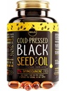 Maju Superfoods Black Seed Oil Kapsułki - Cold Pressed, 2% Thymoquinone, 100% Turecki Czarny Kmin Nigella Sativa Nasienie Olej, Płynny Czysty Czarniak 60 Hrabia, 500mg na kapsułki