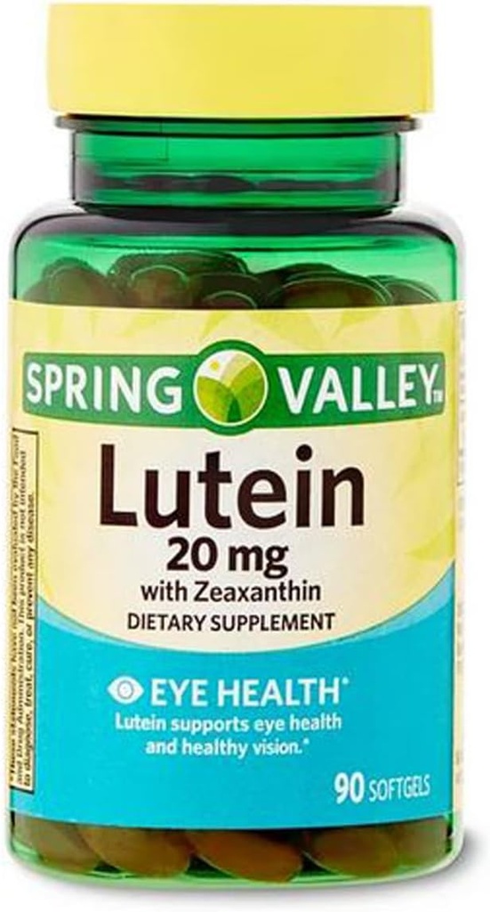Luteina z Zeaxnthin Suplementy dietetyczne, 20 mg, 90