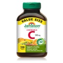 Jamieson Chewable Vitamin- C 500mg Value Supplement Pack (330 Count), Mieszane 3 Flavors