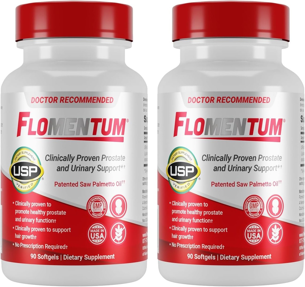 Flumentum ® Saw Palmetto for Men Prostate Supplement Agregat 124; Prostate Supplement for Men 's Health Agreement 124; USP Verified - Healthy Mourinary Flow & Urininary Function - 320mg Once Daily (180 Count)
