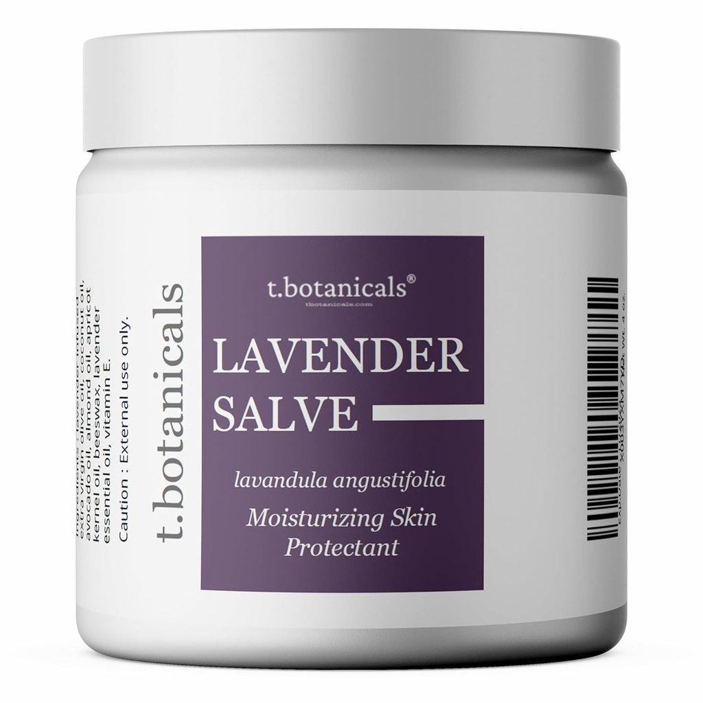 Lawenda Salve, Wszystkie naturalne nawilżające balsam lawendowy, Ochraniacz skóry Naprawa maści do nawadniania skóry (4 oz)