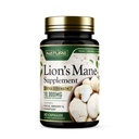 Wybudowany przez Nature Lion 's Mane 10,000mg - Dodatkowa siła Mushroom Supplement for Nootropic Brain Support - Focus, Memory and Cognitive Function - Non-GMO, Gluten- Free, Vegan - 60 kapsułki