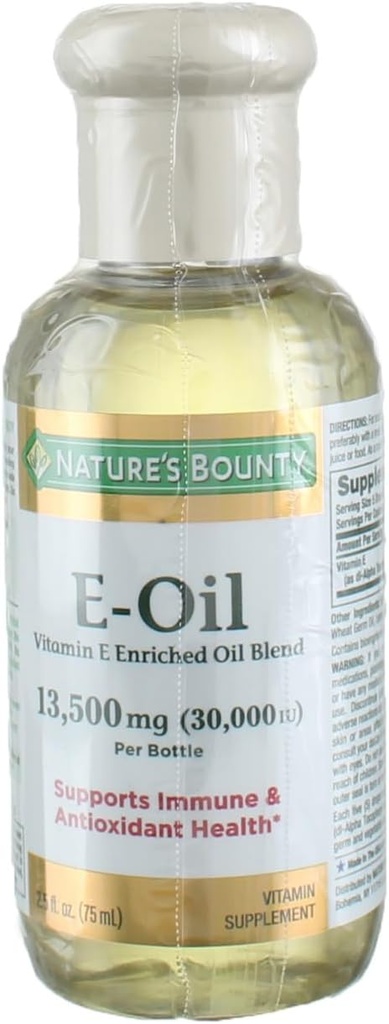 Nature 's Bounty E Oil 30, 000iu, 2.5 Fl. Oz