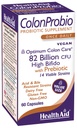 HealthAid ColonProbio 82 Miliard z Prebiotykiem, 14 Szczepów, Raz Daily, 60ct, Optimum Colon Care, Acid & Bile Resistant, Dairy Free, Gluten Free, Non-GMO, High Bifido
