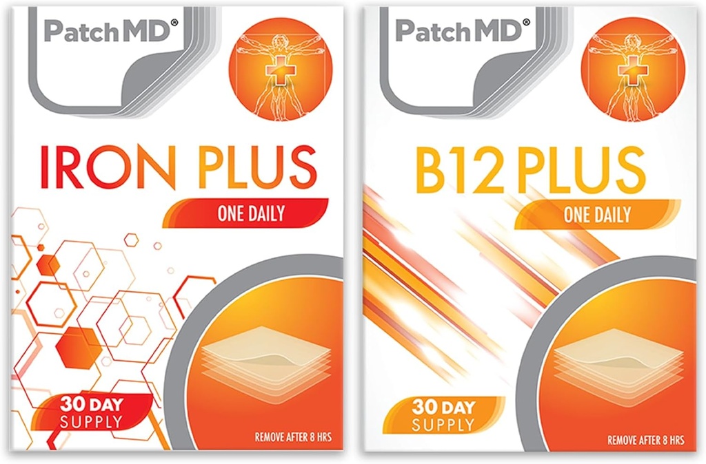 Żelazko Plus & B12 Plus Pasek tematyczny - 30 Days Supply