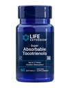Life Extension Super Tocotrienols Absorbowalne, Witamina E jako D- Alpha tokoferol, Mieszane tocotrienole, Wsparcie wzrostu włosów, Funkcja mózgu, Gluten- Free, Non-GMO, 60 softgels