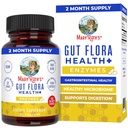MaryRuth 's Gut Flora Health + Enzymy 124; Prebiotyczne i Probiotyczne Enzymy Digestive dla Zdrowego Gut Biome & Digestive Support 124; Zdrowie żołądka i jelit 124; Certyfikacja CLP 124; 60 Kapsułki 124; Do 2 Miesiące Dostawy