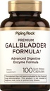 Pining Rock Gallbrook Supplement Supplement 124; 100 Kapsułki Supples 124; Advanced Digestive Enzyme Complete Formuła dla mężczyzn i kobiet 124; Non-GMO & Gluten Free