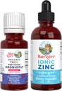 MaryRuth Organics Precision Probiotic for Teens (Malina) & Zinc Drops 124; Clean Label Project Verified ® Bilans 124; Witaminy dla Gut Health, Wsparcie immunologiczne, & Ogólne Wellness 124; Wegan, Non-GMO, Gluten Free