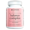 Balance Complex 17- in-1 Zdrowie pochwy 100 Miliard Probiotyki dla kobiet Równowaga z żurawiny & D- Mannoza 124; Promowanie zdrowia trakcji moczu dla pochwy zapachu & pochwy Flora, 60 Kapsułki