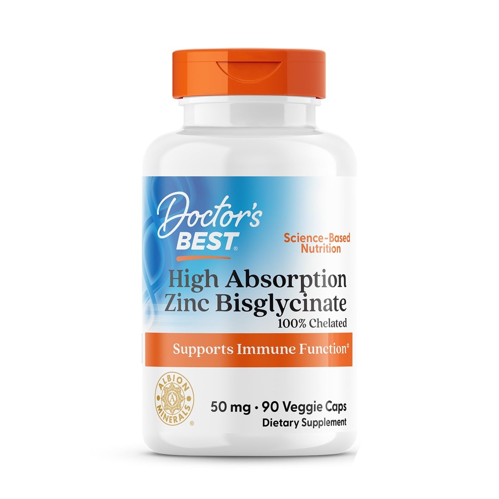 Najlepsza wysoka absorpcja przez lekarza Bisglicynian cynku 50mg Wysoka potencja wspomagająca Wzmacnianie immunologicznego systemu przeciwutleniacza VC, 90 Count
