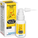 NAVEH PHARMA ® Itchy Ears Remedy: Czyszczenie uszu i Swędzenie Relief 124; Traktuje wszystkie przyczyny swędzenia ucha 124; Jet Ear Spray for Eczema Leczenie i Zatkane Relief ucha 124; Ear Wax Remover & Mycie ucha (1 Fl Oz)