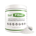 SolFiber Prebiotyczny proszek Suplement, Nie-GMO Alternatywa dla gumek włóknistych, Wspiera zdrowie pokarmowe, Easy- to- Mix i intensywnie skoncentrowany proszek włóknisty, 7 Ounces, 60 Służenie
