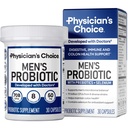 Probiotyka wyboru lekarza dla mężczyzn - 70 Miliard CFU - 8 Szczepów - w / Selenium & Organic Prebiotyki - Pomaga Digestive Health, Microbiome, Colon, & Immune Health - Advanced Men 's Probiotic - 30ct
