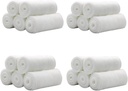 Jeść Biting 20 Rolls 4 cali x 4.92 Jardy Rolled Gauze Stretch Bandaż / Medyczny stopień Sterylny Pierwsza pomoc Pielęgnacja Cotton Ply / Rozciągnięty Gaza Bandaże Rolki z taśmy medycznej