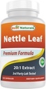 Najlepsze Naturals Nettle Leaf Extract 5000 mg ekwiwalent na służby- 120 kapsułki