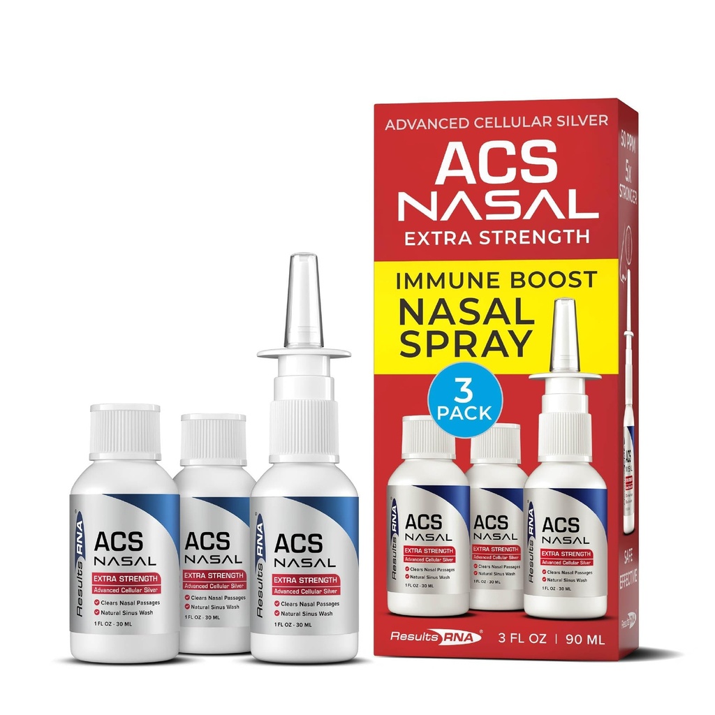 Wyniki RNA - ACS 200 Nasal Extra Strength - Najskuteczniejszy płyn do nosa dostępny. Oczyszcza nosa Passages pomaga oddychać głęboko, dzień i noc. Klinicznie udowodnione. Zalecane przez lekarza (90 porcji)