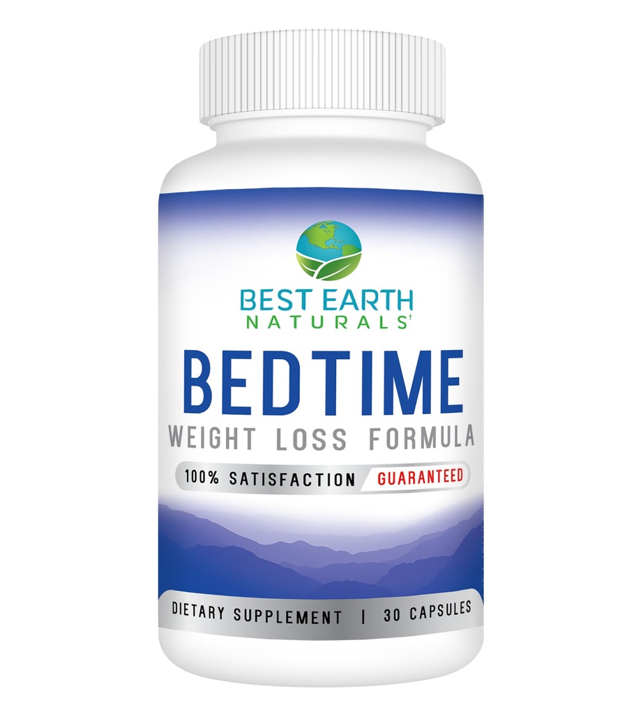 Najlepsza Ziemia Naturals Bedtime Weight Loss Supplement - 30 Day Supply